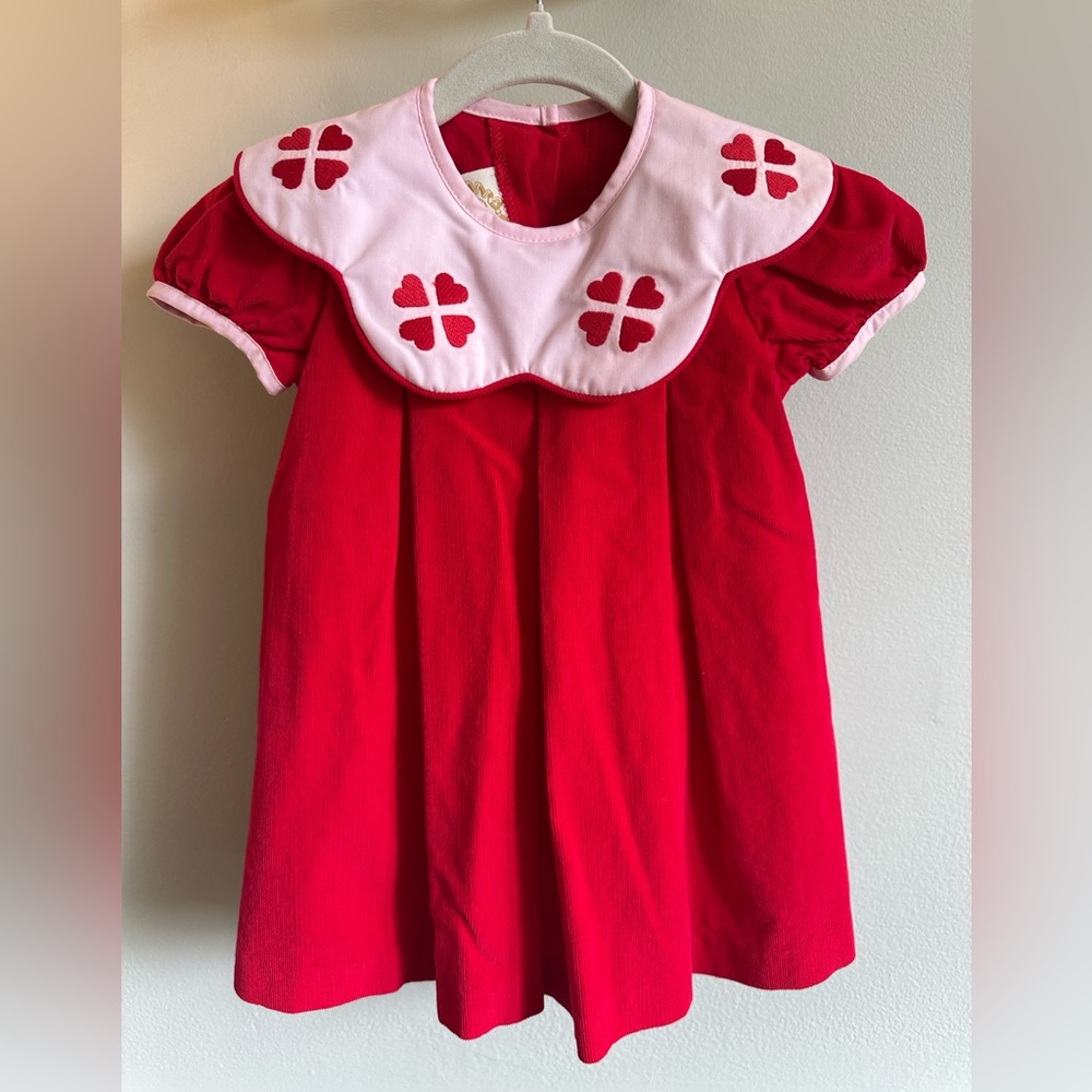 The Beaufort Bonnet Company Red Formal Kids Dress